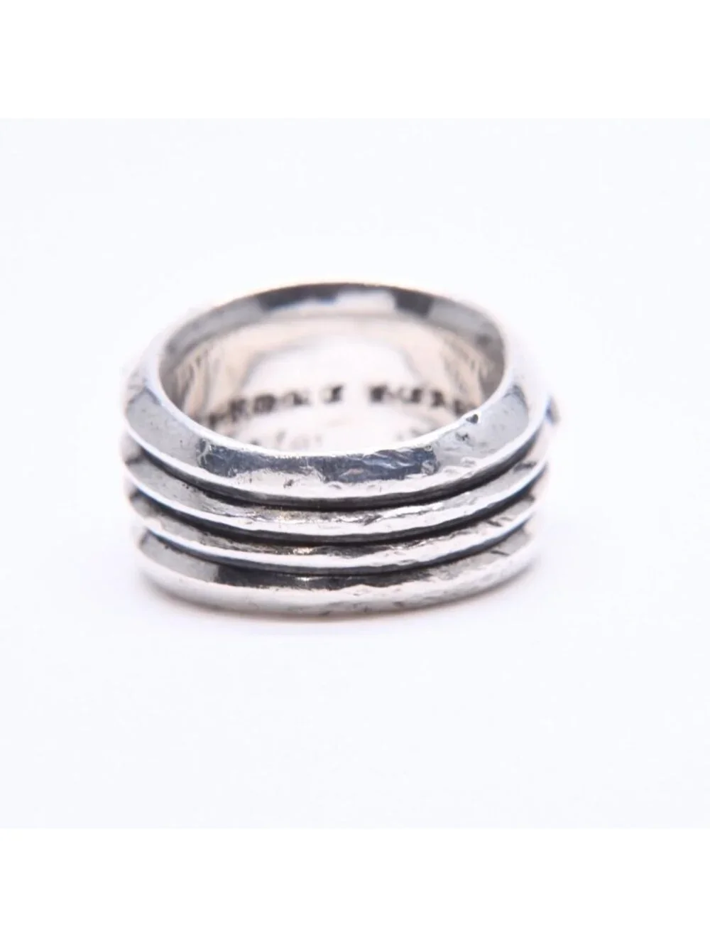 Chrome Hearts Dagger Heart Ring 925 Sterling Silver